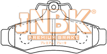 JNBK Disc Brake Pad PK11172