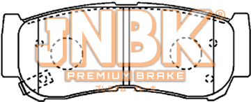 JNBK Disc Brake Pad PK11201