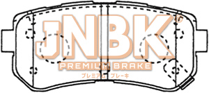 JNBK Disc Brake Pad PK11277