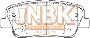 JNBK Disc Brake Pad PK11280