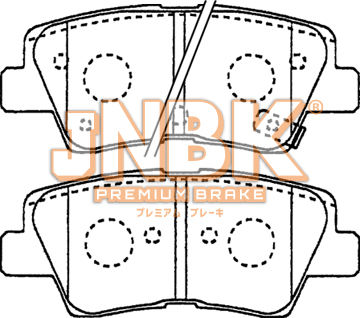 JNBK Disc Brake Pad PK11297