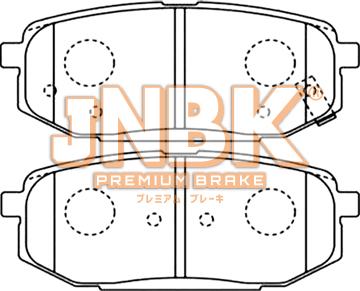 JNBK Disc Brake Pad PK11337