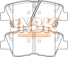 JNBK Disc Brake Pad PK11352