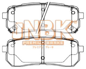 JNBK Disc Brake Pad PK11391