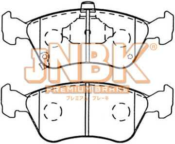 JNBK Disc Brake Pad PK1170