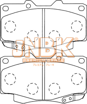 JNBK Disc Brake Pad PK1215