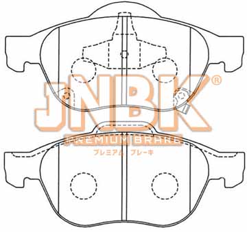 JNBK Disc Brake Pad PK1236