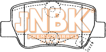 JNBK Disc Brake Pad PK1296