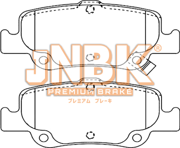 JNBK Disc Brake Pad PK1299