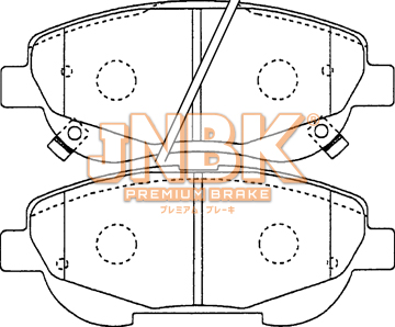 JNBK Disc Brake Pad PK1317