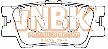 JNBK Disc Brake Pad PK1327