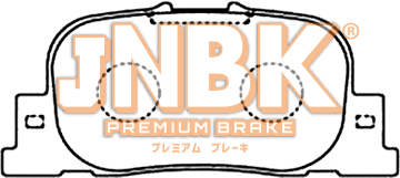 JNBK Disc Brake Pad PK1333