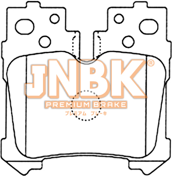 JNBK Disc Brake Pad PK1348