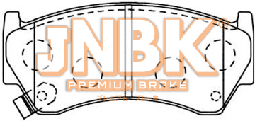 JNBK Disc Brake Pad PK2227