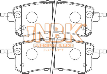 JNBK Disc Brake Pad PK2329