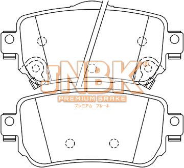 JNBK Disc Brake Pad PK2341