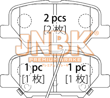 JNBK Disc Brake Pad PK3146