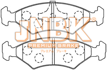 JNBK Disc Brake Pad PK5108