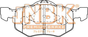 JNBK Disc Brake Pad PK5114