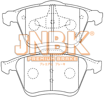 JNBK Disc Brake Pad PK5138