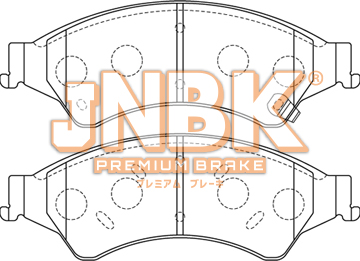 JNBK Disc Brake Pad PK5160