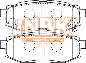 JNBK Disc Brake Pad PK7070