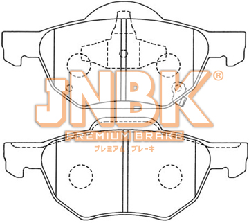 JNBK Disc Brake Pad PK8125