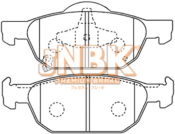 JNBK Disc Brake Pad PK8165