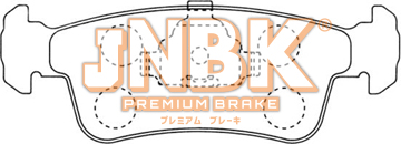 JNBK Disc Brake Pad PK9008