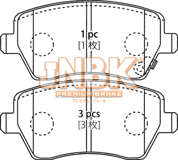 JNBK Disc Brake Pad PK9050