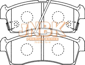 JNBK Disc Brake Pad PK9061