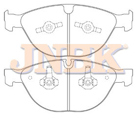 JNBK Disc Brake Pad PM02826