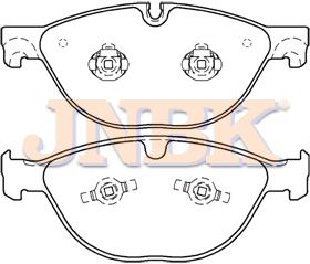 JNBK Disc Brake Pad PM03140