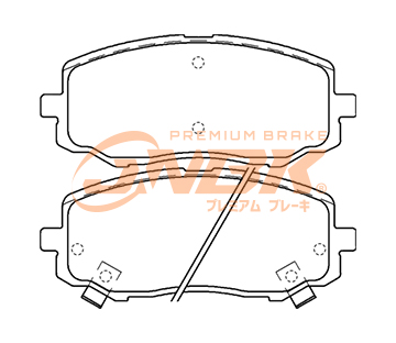 JNBK Disc Brake Pad PM11055