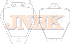 JNBK Disc Brake Pad PN0105