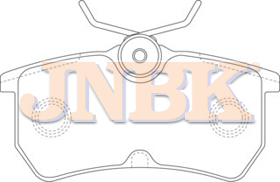 JNBK Disc Brake Pad PN0120