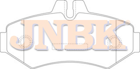 JNBK Disc Brake Pad PN0135