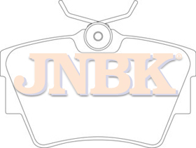 JNBK Disc Brake Pad PN0147