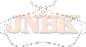 JNBK Disc Brake Pad PN0206