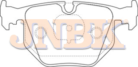 JNBK Disc Brake Pad PN0225