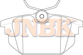 JNBK Disc Brake Pad PN0247