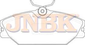 JNBK Disc Brake Pad PN0249