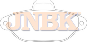 JNBK Disc Brake Pad PN0287