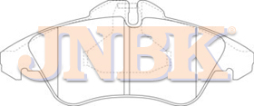 JNBK Disc Brake Pad PN0301