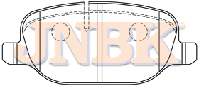 JNBK Disc Brake Pad PN0324