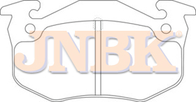 JNBK Disc Brake Pad PN0332