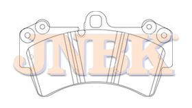 JNBK Disc Brake Pad PN0346