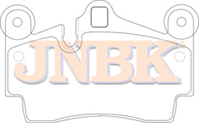 JNBK Disc Brake Pad PN0347