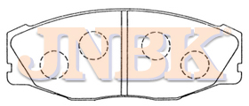 JNBK Disc Brake Pad PN1157