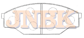 JNBK Disc Brake Pad PN1209